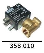 358 010 electrovanne 3 voies 230v 1 8